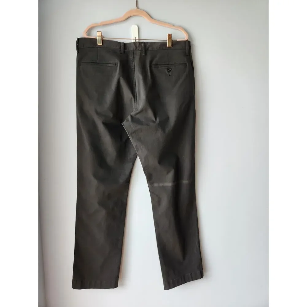 NWT J. Crew 770™ Straight-Fit Stretch Chino Pant Faded Black 34/30 *Flaw